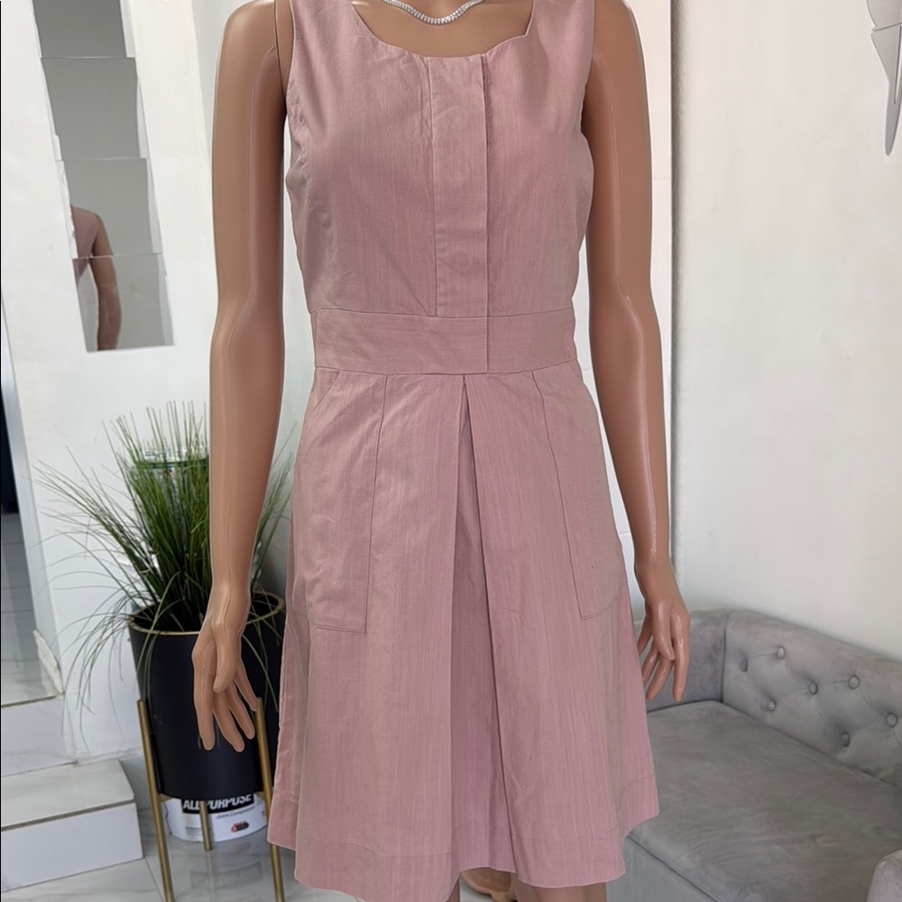 J. Crew Dusty Rose Sleeveless Mini Dress
